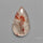 Rare Iron Stained Quartz Cabochon