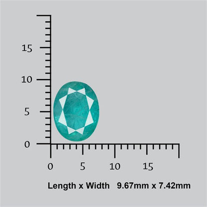 Faceted Zambian Emerald