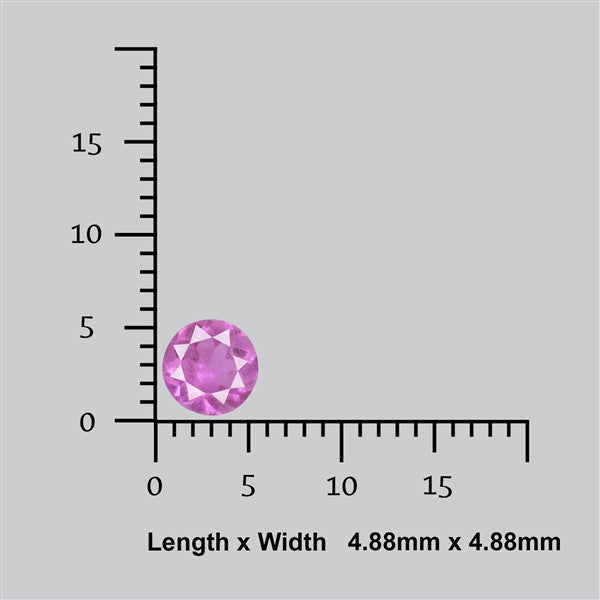 Faceted Chanthaburi Pink Sapphire