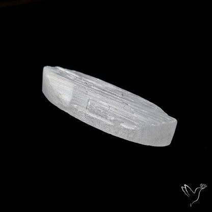 Raw Face Flashy Selenite Druzy