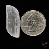 Raw Face Flashy Selenite Druzy