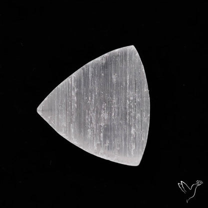 Raw Face Flashy Selenite Druzy