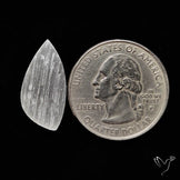 Raw Face Flashy Selenite Druzy