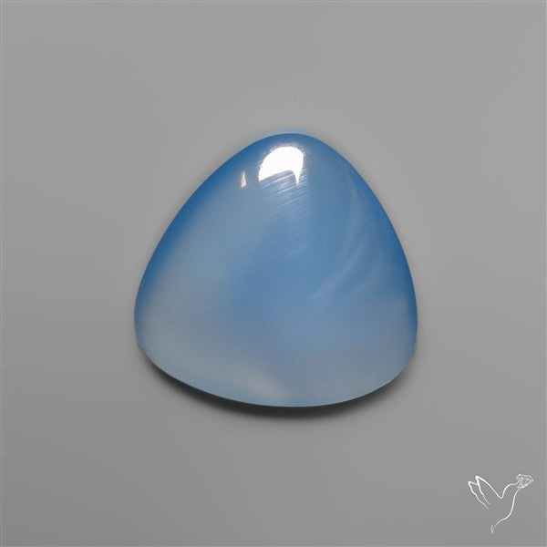 Gem Namibian Blue Chalcedony Cabochons