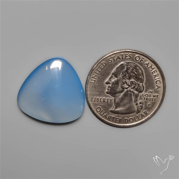 Gem Namibian Blue Chalcedony Cabochons