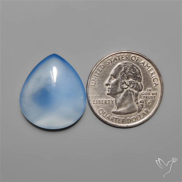 Gem Namibian Blue Chalcedony Cabochons