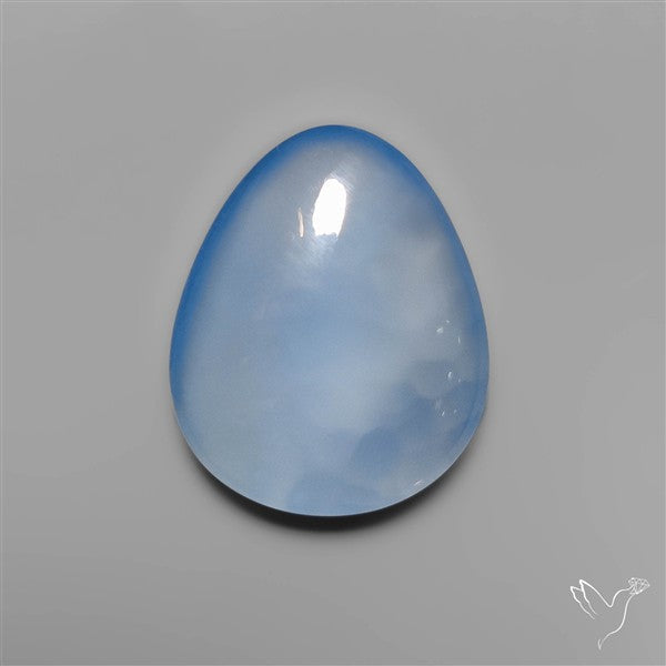 Gem Namibian Blue Chalcedony Cabochons