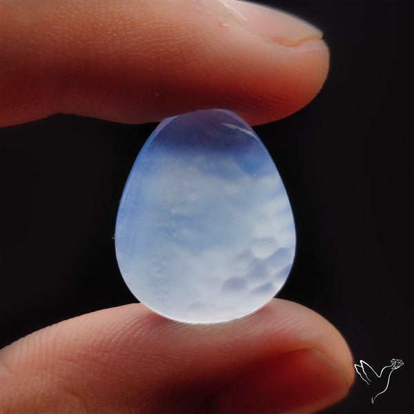 Gem Namibian Blue Chalcedony Cabochons