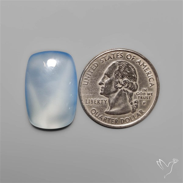 Gem Namibian Blue Chalcedony Cabochons