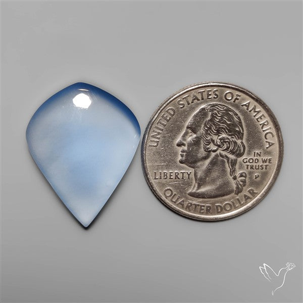 Gem Namibian Blue Chalcedony Cabochons