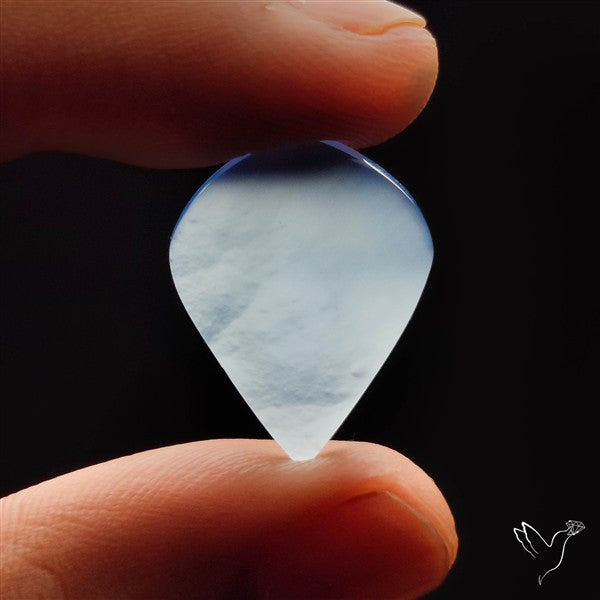 Gem Namibian Blue Chalcedony Cabochons