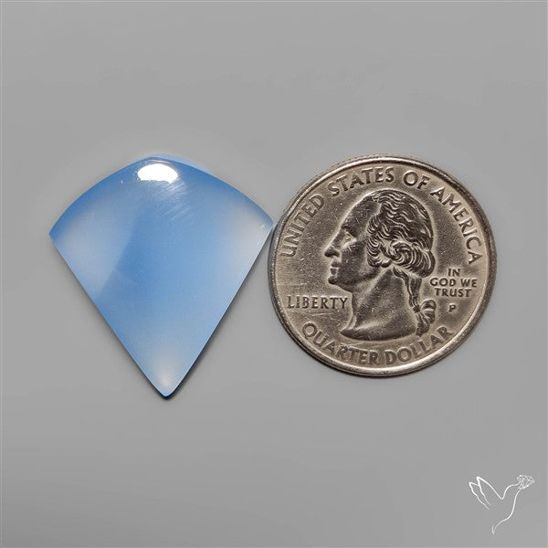 Gem Namibian Blue Chalcedony Cabochons