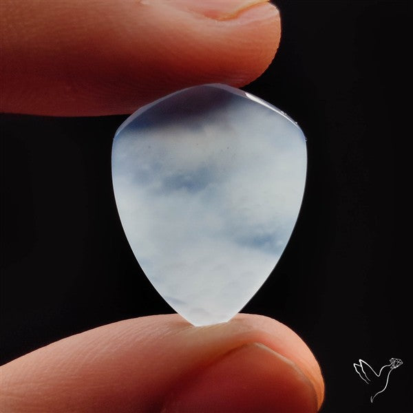 Gem Namibian Blue Chalcedony Cabochons