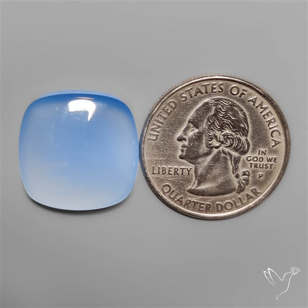 Gem Namibian Blue Chalcedony Cabochons