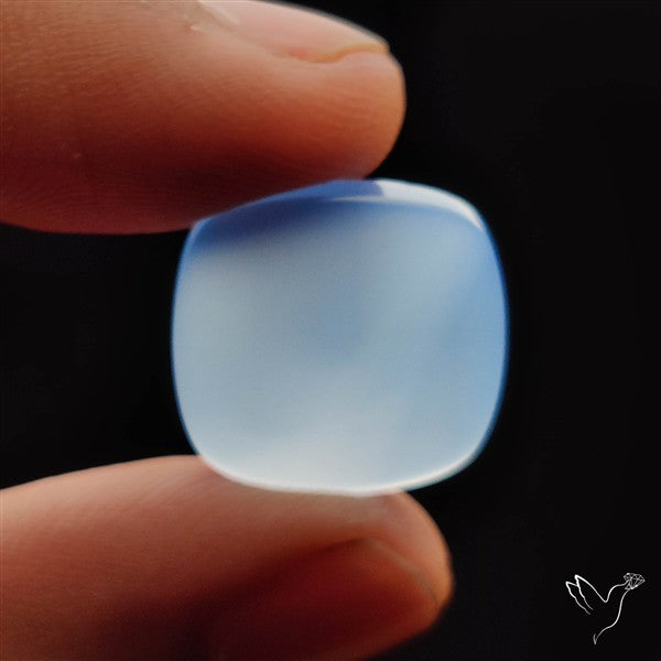 Gem Namibian Blue Chalcedony Cabochons