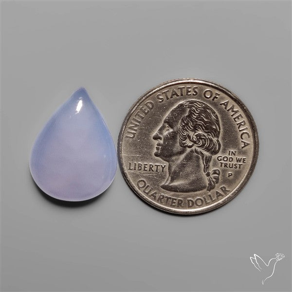 Gem Namibian Blue Chalcedony Cabochons