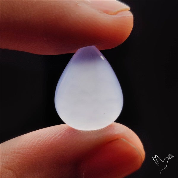 Gem Namibian Blue Chalcedony Cabochons