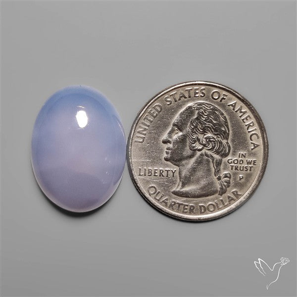 Gem Namibian Blue Chalcedony Cabochons