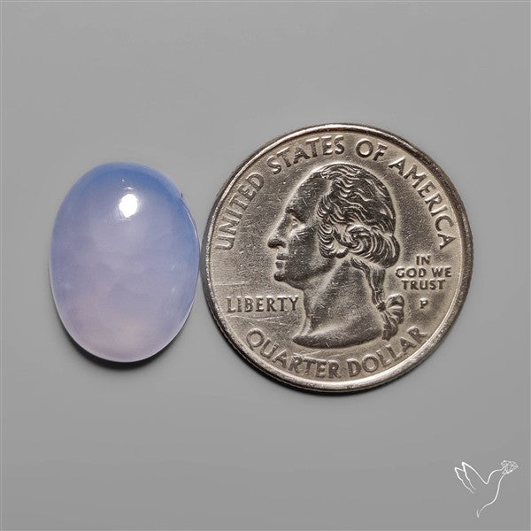 Gem Namibian Blue Chalcedony Cabochons