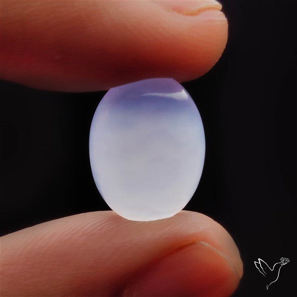 Gem Namibian Blue Chalcedony Cabochons