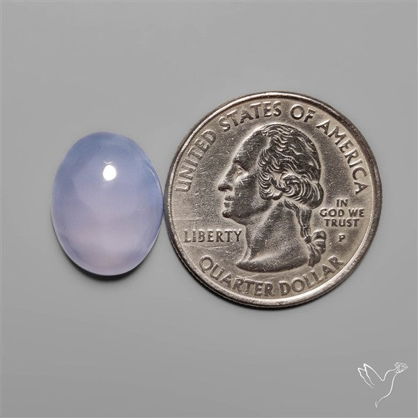 Gem Namibian Blue Chalcedony Cabochons