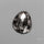 Rose Cut Black Rutile Quartz from Sri Lanka