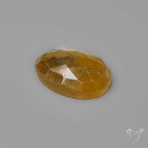 Rose Cut Yellow Sapphire