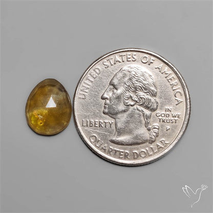 Rose Cut Yellow Sapphire