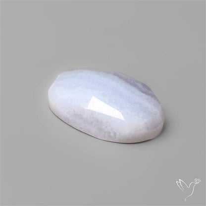 Rose Cut Blue Lace Agate
