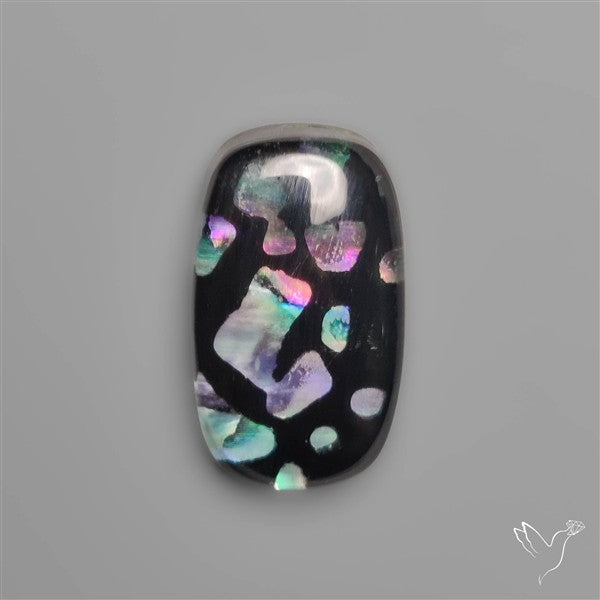 Mother Of Pearl Inlay In Onyx