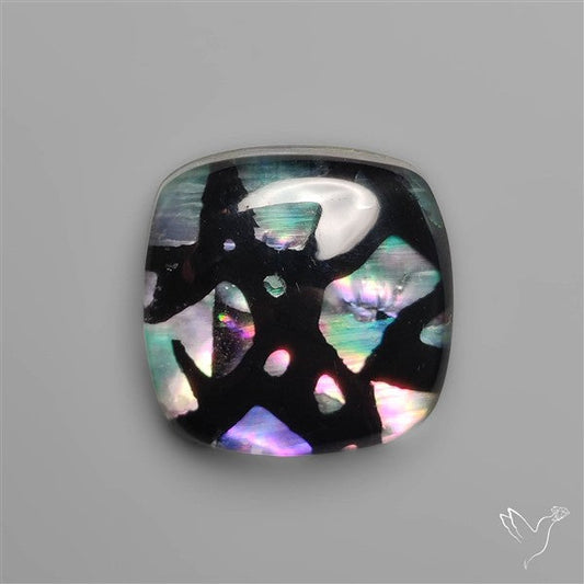 Mother Of Pearl Inlay In Onyx