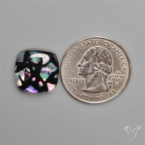 Mother Of Pearl Inlay In Onyx