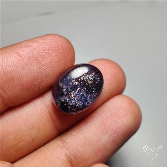 AAA Bloodshot Iolite Sunstone Cabochon