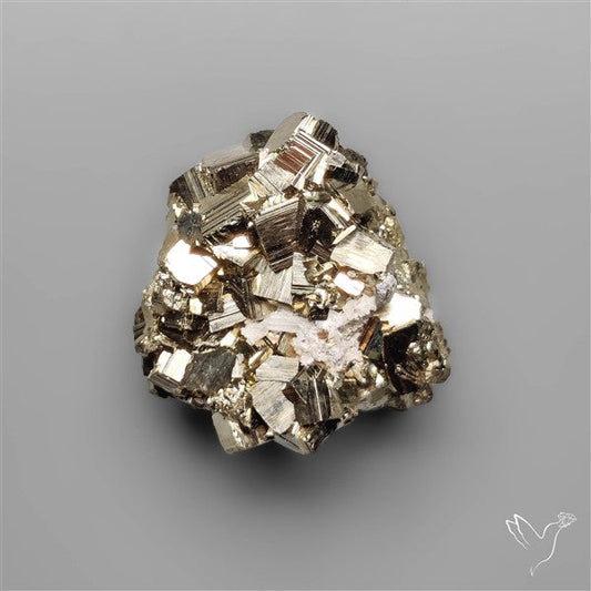 Raw Cubic Pyrite Druzy Specimen