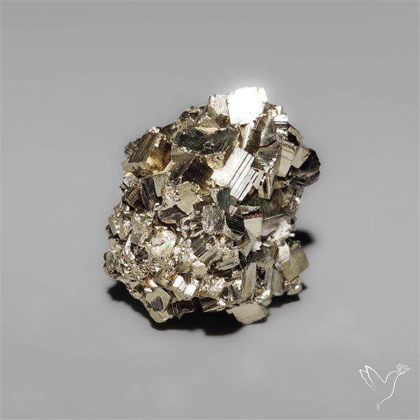 Raw Cubic Pyrite Druzy Specimen