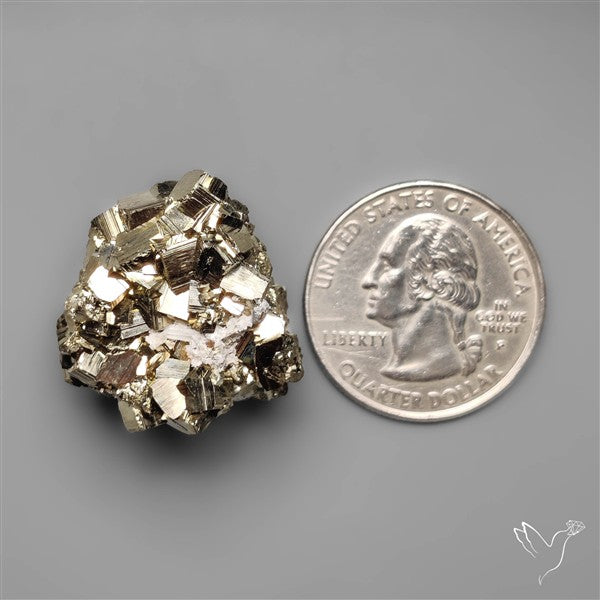 Raw Cubic Pyrite Druzy Specimen