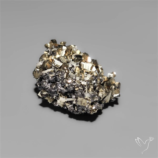 Raw Cubic Pyrite Druzy Specimen