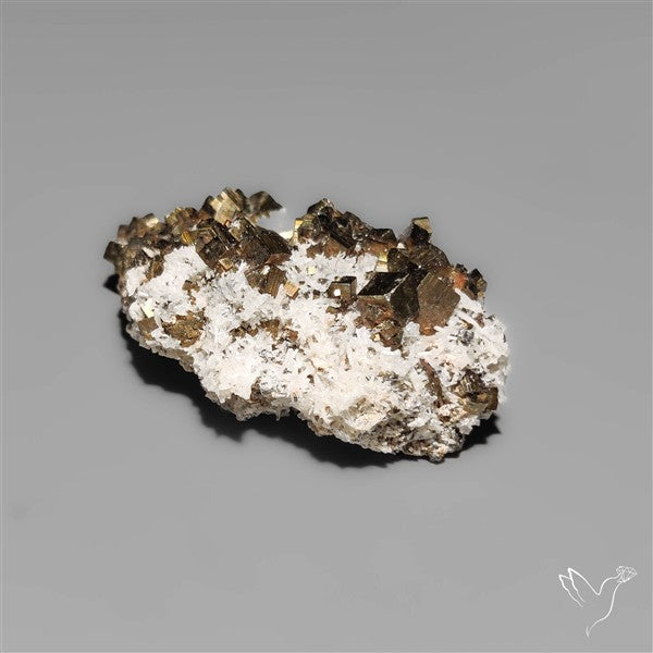 Raw Cubic Pyrite Druzy Specimen