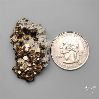 Raw Cubic Pyrite Druzy Specimen