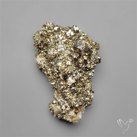 Raw Cubic Pyrite Druzy Specimen
