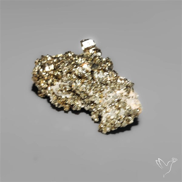 Raw Cubic Pyrite Druzy Specimen