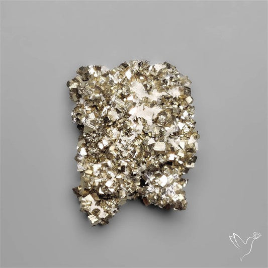 Raw Cubic Pyrite Druzy Specimen