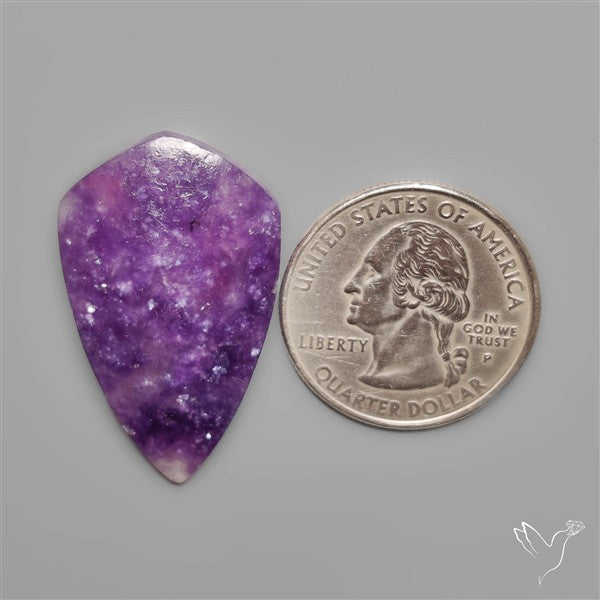 Purple Lepidolite Cabochon