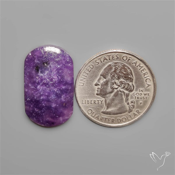 Purple Lepidolite Cabochon