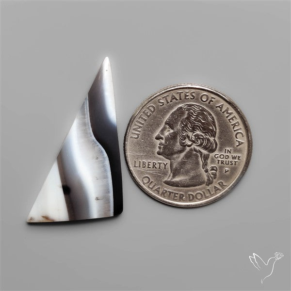 Tuxedo Agate Cabochon