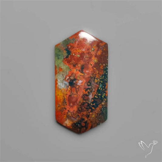 Red Ocean Jasper Cabochon