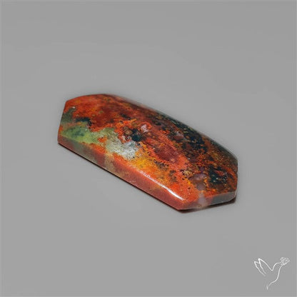 Red Ocean Jasper Cabochon