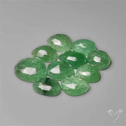 Rose Cut Green Tanzurine Lot