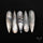 Rose Cut Himalayan Quartz With Mother Of Pearl Doublets Lot