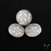 White Moonstone Mughal Carvings Lot